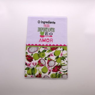 Pano de Prato Bordado - o Ingrediente Mais Importante