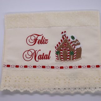 Toalha de Lavabo - Feliz Natal
