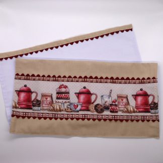 Pano de Prato com Barrado de Doces