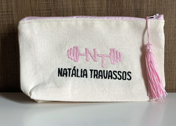 Necessaire Bordada - Logo