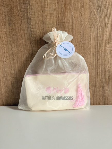 Necessaire Bordada - Logo