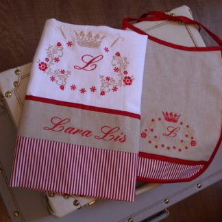 Kit de Bebê - Coroa e Flores