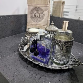 Toalha de Lavabo Bordada - Natal