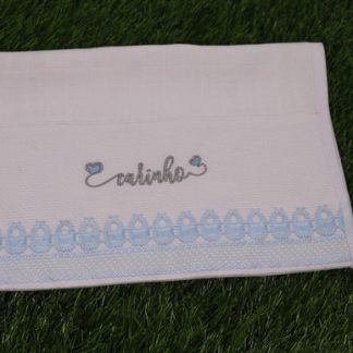 Fralda de Boca Bordada - Carinho
