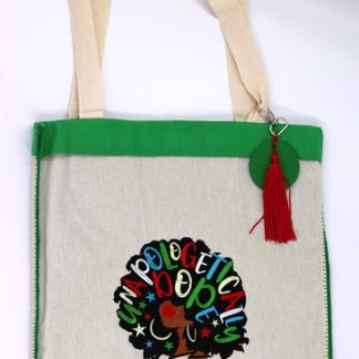 Sacola Ecobag Bordada Unapologétically