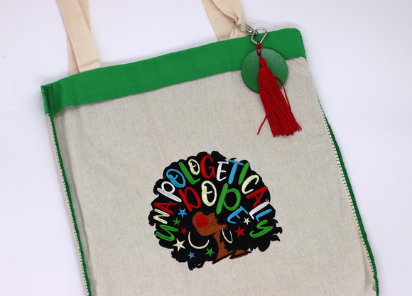 Sacola Ecobag Bordada Unapologétically
