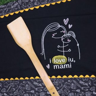 Kit Dia das Mães "o Love Iu Mami"