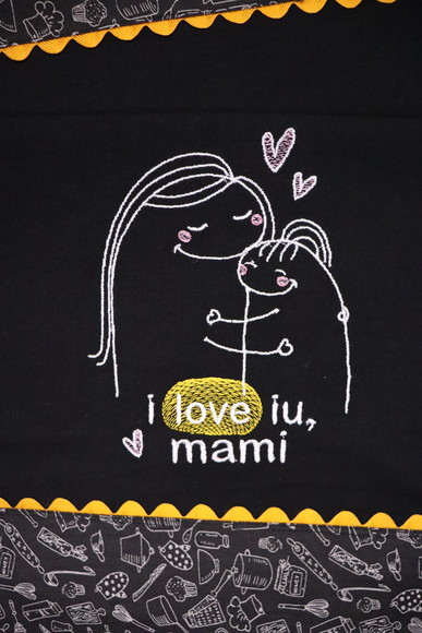 Kit Dia das Mães "o Love Iu Mami"