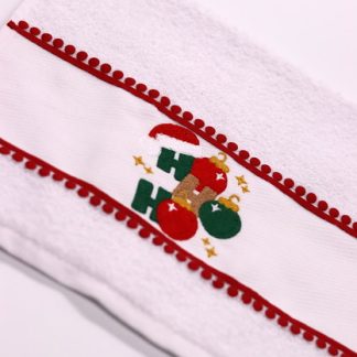Toalha de Lavabo Bordada - Hohoho