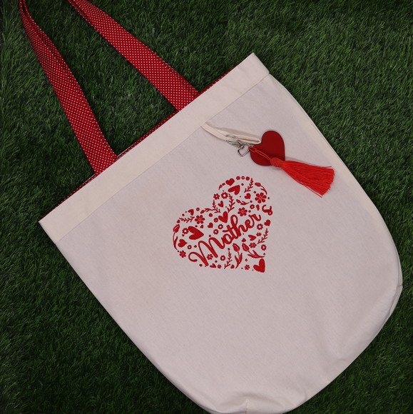 Sacola Ecobag Bordada - Mother