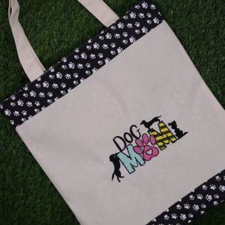 Sacola Ecobag Bordada- Dog Mom