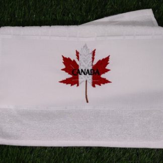 Toalha de Lavabo Bordada - Canadá