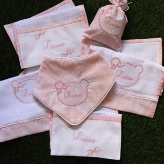 Kit de Bebê - Ursa Rosa