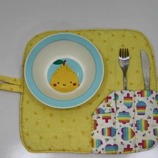 Porta Talher/lugar Americano Infantil - Pop It