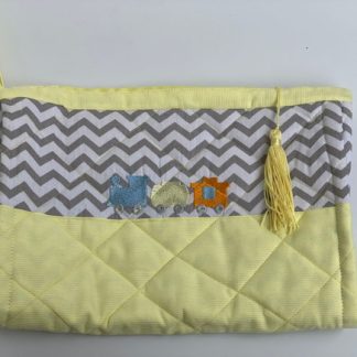 Necessaire Bordada - Trenzinho