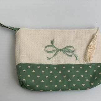 Necessaire Bordada - Laço Pequeno