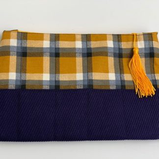 Necessaire de Tecido Xadrez