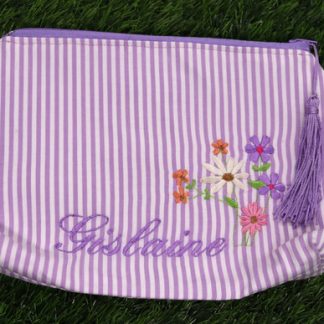 Kit Sacola + Necessaire - Flores
