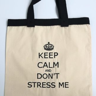 Sacola Ecobag Bordada - Keep Calm