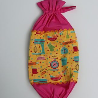 Puxa Saco - Amarelo/pink